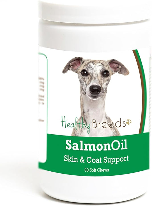 Healthy Breeds Whippet Salmon Oil Soft Chews 90 Count