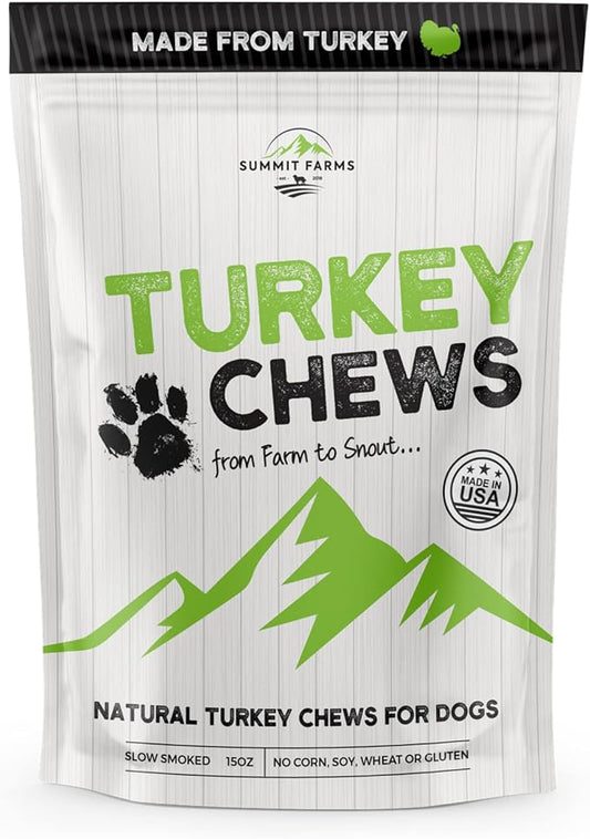 Turkey Jerky Dog Treats 15 Oz Real Turkey Jerky Chews Healthy Dog Treats - Natural Dog Treats Ideal for Training & Snacking - A Must-Have Soft Dog Treats for Small Dogs & Large Dogs!