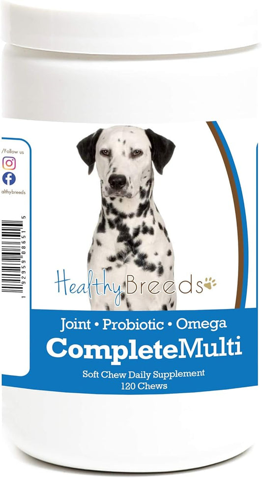 Healthy Breeds Dalmatian All in One Multivitamin Soft Chew 120 Count