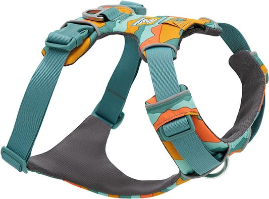 Ruffwear, Front Range Dog Harness, Reflective and Padded, No Pull Harness for Training and Everyday, Spring Mountains, Medium