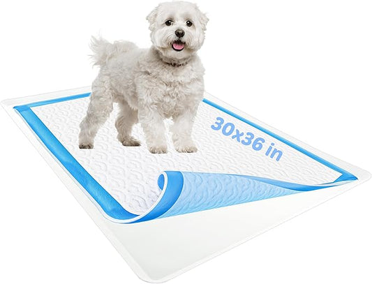 Skywin Dog Pad Holder Tray for 30 x 36 Inches Training Pads - Easy to Clean and Store Perfect for Dog Potty Tray – Silicon Wee Wee Pad Holder, No Spill Pee Pad Holder for Dogs (White)
