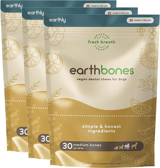 Earthbones Dental for Medium Dogs, 90ct (3pk)
