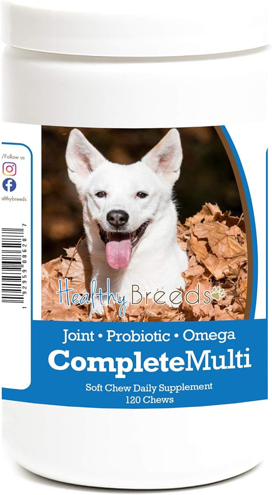 Healthy Breeds Canaan Dog All in One Multivitamin Soft Chew 120 Count