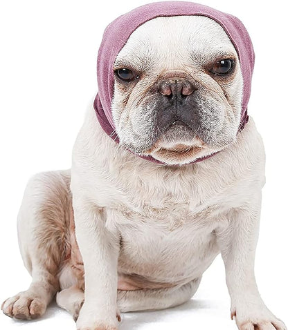 Dog Ears Cover for Bathing Drying and Grooming, Pet Hood for Anxiety Relief and Calming, Dog Ear Protector, Snood and Head Wear(Trumpet)
