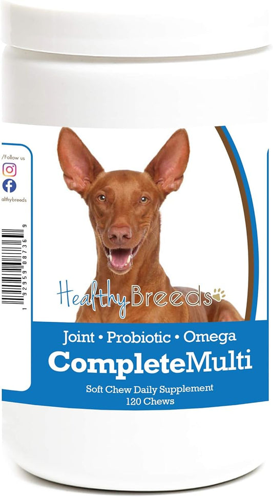 Healthy Breeds Pharaoh Hound All in One Multivitamin Soft Chew 120 Count