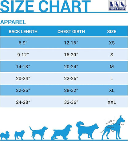 NFL Buffalo Bills Puffer Vest for Dogs & Cats, Size Large. Warm, Cozy, and Waterproof Dog Coat, for Small and Large Dogs/Cats. Best NFL Licensed PET Warming Sports Jacket