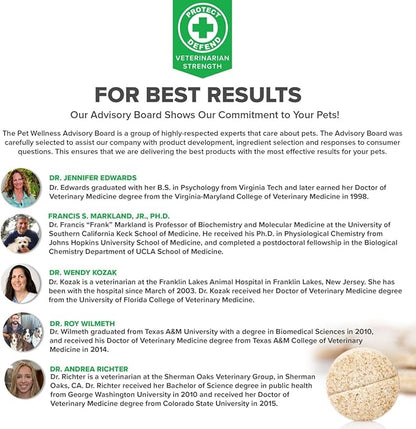 Joint Supplement for Dogs - Green Lipped Mussel, MSM + Glucosamine Formula - Helps to Restore Mobility, Relieve Arthritis & Hip Dysplasia Pain, Reduce Inflammation, No Artificial Flavors