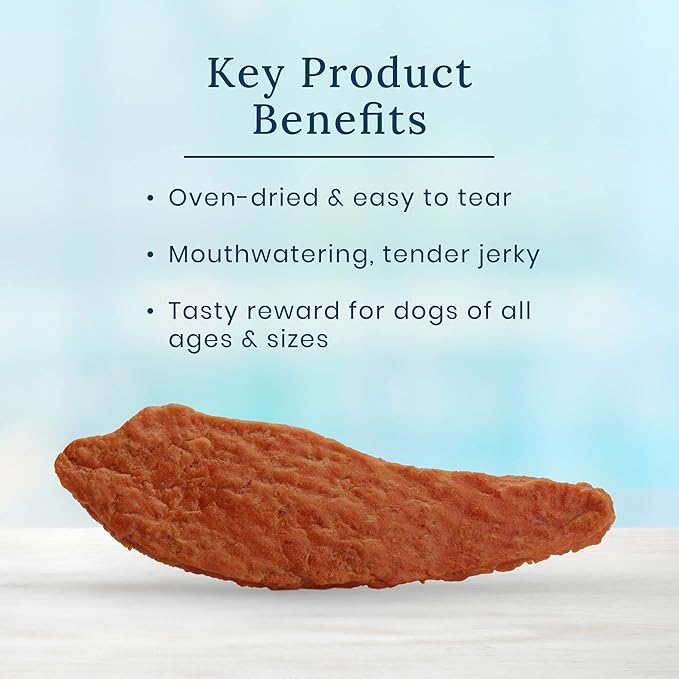 Blue Buffalo True Chews Premium Jerky Cuts Natural Dog Treats, Chicken 12 oz bag