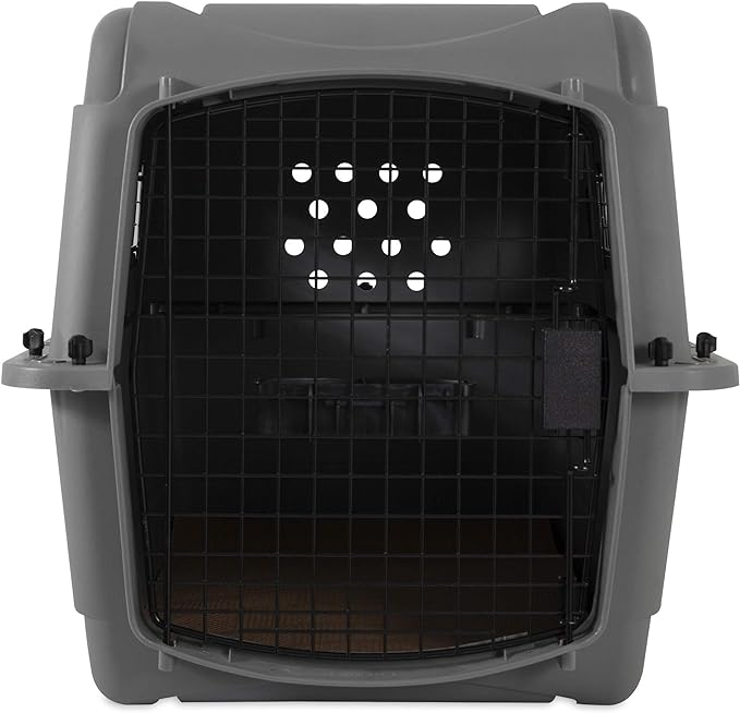 Petmate Sky Kennel Pet Carrier (28 Inch) and Petmate 290300 Kennel Travel Kit