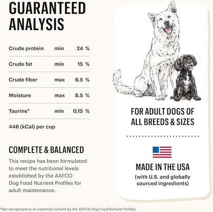 The Honest Kitchen Human Grade Dehydrated Grain Free Dog Food – Complete Meal or Dog Food Topper – Chicken 2 lb (makes 8 lbs)