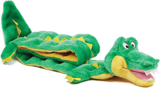 Outward Hound Squeaker Matz Plush Gator Dog Toy, XXL