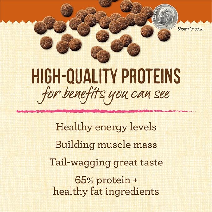 Merrick Lil’ Plates Premium Grain Free Dry Dog Food For Small Dogs, Real Texas Beef And Sweet Potato Kibble - 4.0 lb. Bag