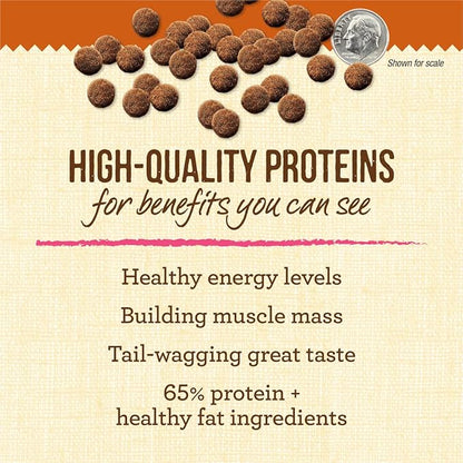Merrick Lil’ Plates Premium Grain Free Dry Dog Food For Small Dogs, Real Texas Beef And Sweet Potato Kibble - 4.0 lb. Bag