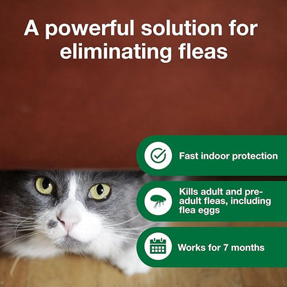 Advantage Household Fogger | Kills Fleas & Ticks | Flea Fogger for Home | 2 oz. Canisters (Pack of 3)