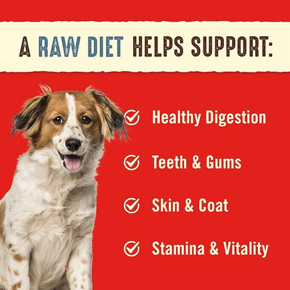 Stella & Chewy's Freeze Dried Raw Dinner Patties – Grain Free Dog Food, Protein Rich Simply Venison Recipe – 25 oz Bag