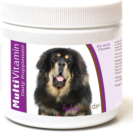 Healthy Breeds Tibetan Mastiff Multi-Vitamin Soft Chews 60 Count