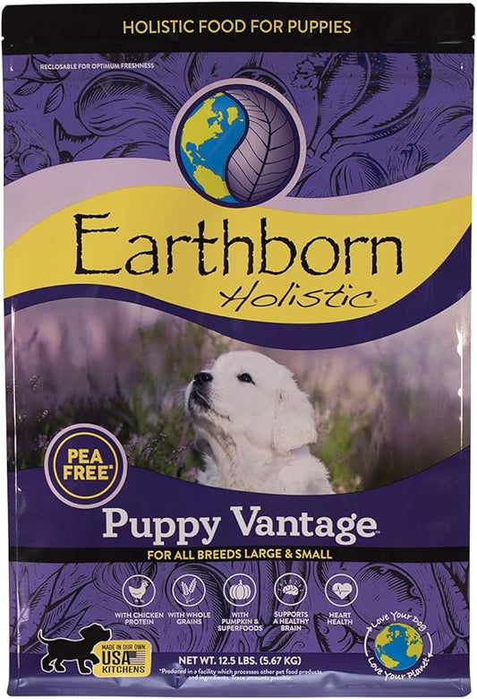 Earthborn Holistic Puppy Vantage Dry Dog Food, 12.5 lb