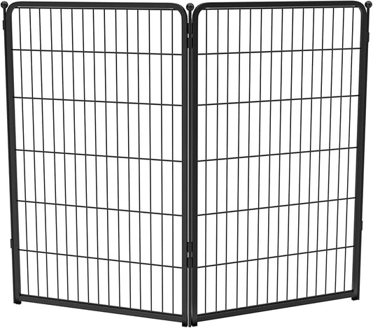 FXW Homeplus Dog Playpen Designed for Indoor Use, 45" Height for Large Dogs, Black│Patented