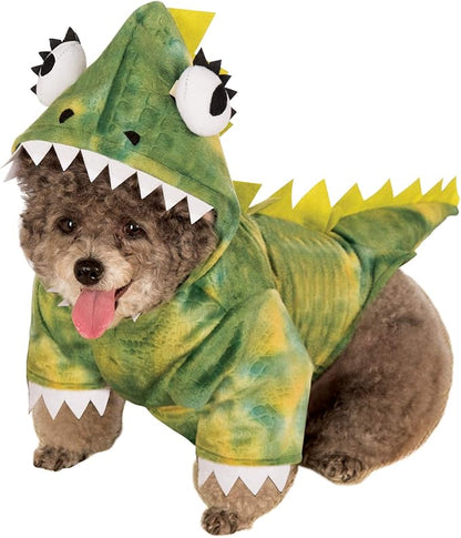 Rubie's Pet Costume, X-Large, Green Dinosaur Hoodie