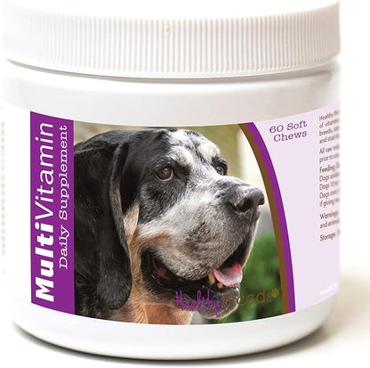 Healthy Breeds Bluetick Coonhound Multi-Vitamin Soft Chews 60 Count