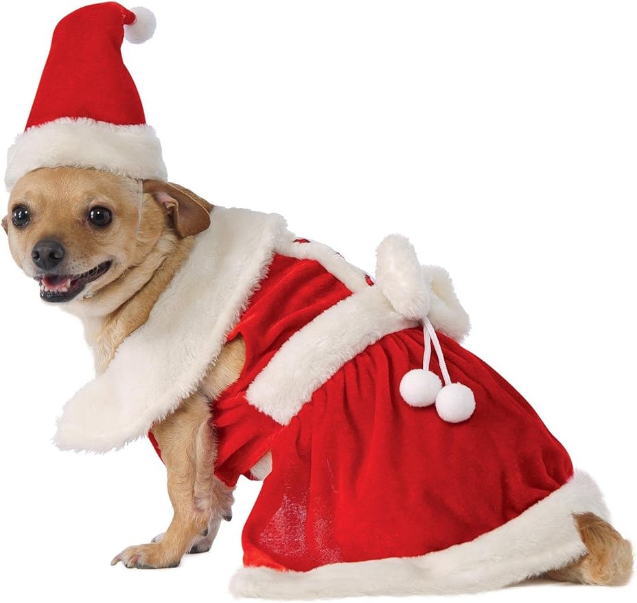 Rubie's Mrs. Claus Dog Costume, Extra Large