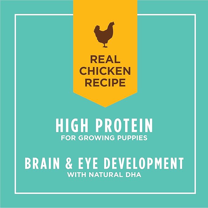 Instinct Original Puppy Grain Free Real Chicken Recipe Natural Wet Canned Dog Food by Nature's Variety, 13.2 Ounce (Pack of 6)