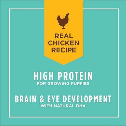 Instinct Original Puppy Grain Free Real Chicken Recipe Natural Wet Canned Dog Food by Nature's Variety, 13.2 Ounce (Pack of 6)