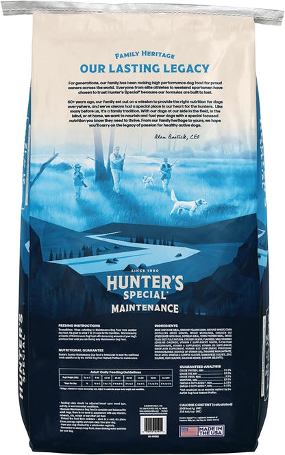 Maintenance Dog Food 21/12 - All-Season Nutrition for Adult Dogs, 40 lbs.