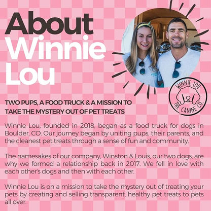 WINNIE LOU Jerky Organic Jerky Dog Treats Made in The USA – Human Grade Dog Treats – Dog Jerky Treats – All Natural Dog Treats – Healthy Dog Treats (Bison Liver Bites)