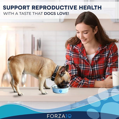 Forza10 Active Reproduction, Female, Dry Dog Food, 18 Pounds, Helps Reproductive Issues, Breeding, Male Dog Infertility and mating Issues in All Dog Breeds.