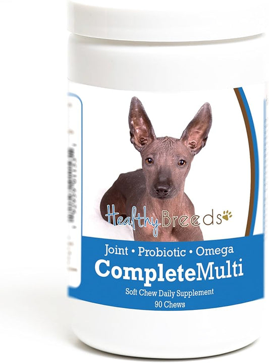 Healthy Breeds Xoloitzcuintli All in One Multivitamin Soft Chew 90 Count