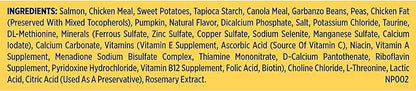 Nature′s Recipe Grain Free Salmon, Sweet Potato & Pumpkin Recipe Dry Dog Food, 34 lb. Bag
