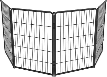 FXW Homeplus Dog Playpen Designed for Indoor Use, 40" Height for Large Dogs, Black│Patented