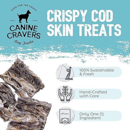 Canine Cravers Single Ingredient Dog Treats – Healthy and Nutritious Human Grade Air Dried Hypoallergenic Pet Food - Grain Free, Gluten Free and No Soy – 100% All Natural Variety New 3 Pack