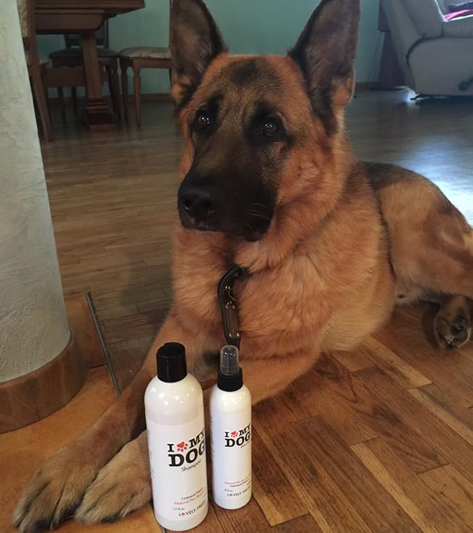 Dog Deodorizer Spray, All Natural Grooming Product with Oatmeal and Neem, Keep Your Dog Fresh and Itch Free Between Baths, Relieves Skin Irritation for Sensitive, Dry and Itchy Skin