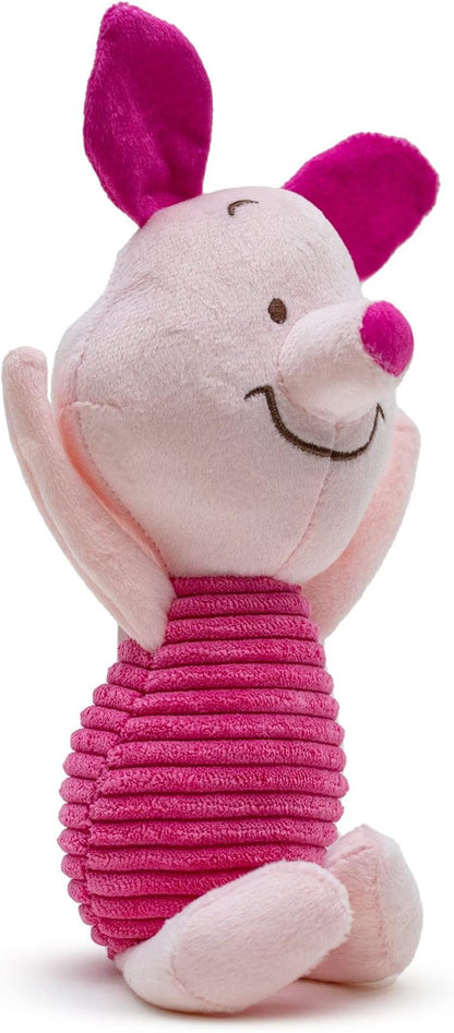 Buckle-Down Disney Dog Toy, Winnie The Pooh Piglet Arms Up Sitting Pose Pet Toy, Plush
