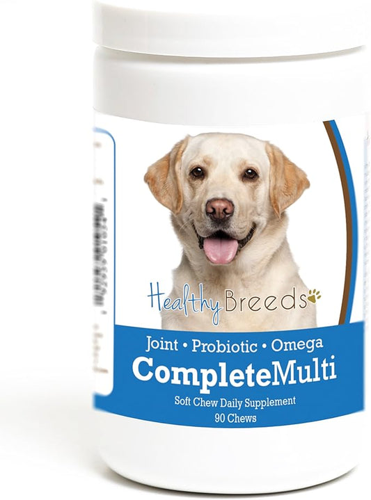 Healthy Breeds Labrador Retriever All in One Multivitamin Soft Chew 90 Count