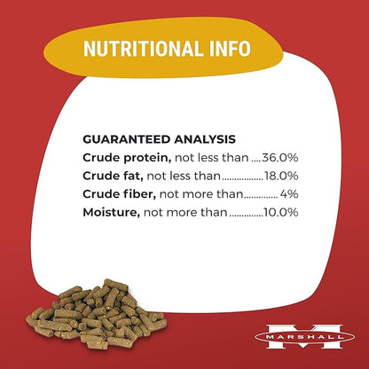 Marshall Pet Products Natural Complete Nutrition Premium Ferret Diet Food Select Chicken Formula with 3lbs of Fresh Chicken, Highly Digestible, 4 lbs