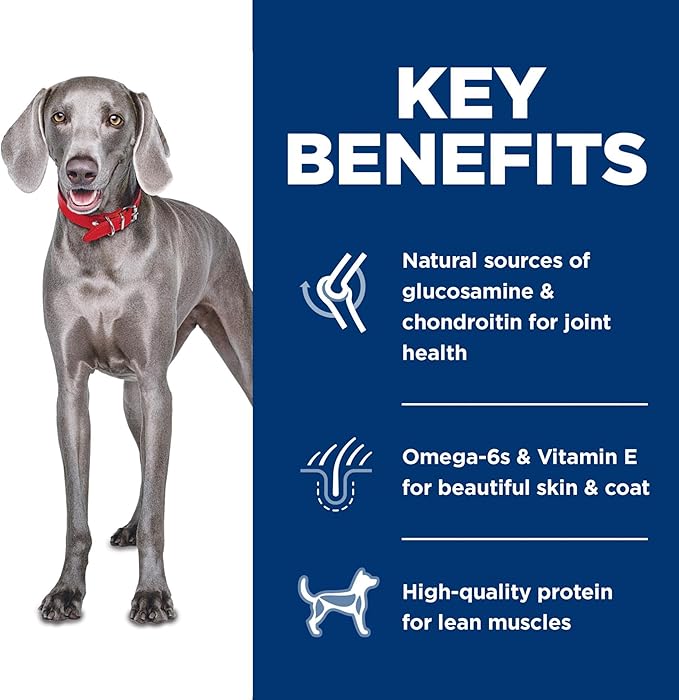 Hill's Science Diet Large Breed, Adult 1-5, Large Breed Premium Nutrition, Dry Dog Food, No Corn, Wheat, Soy Chicken & Brown Rice, 30 lb Bag