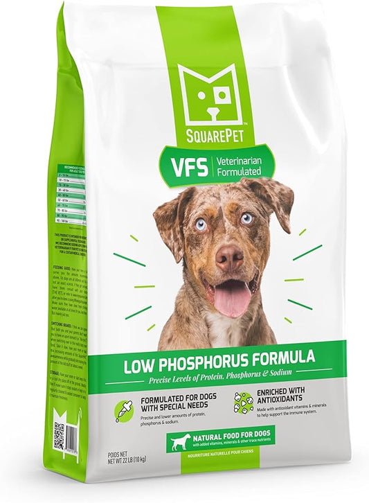 VFS Low Phosphorus Formula Special Needs Dry Dog Food Made with Cage Free Turkey and Whole Eggs 22lb