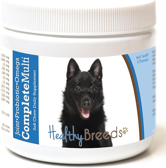 Healthy Breeds Schipperke All in One Multivitamin Soft Chew 60 Count