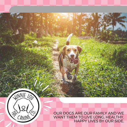 WINNIE LOU Jerky Organic Jerky Dog Treats Made in The USA – Human Grade Dog Treats – Dog Jerky Treats – All Natural Dog Treats – Healthy Dog Treats (Bison Liver Bites)