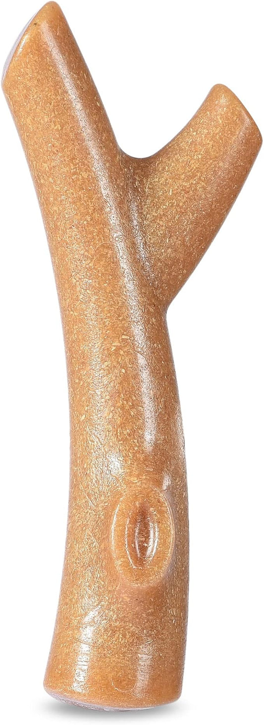 Arm & Hammer for Pets Barkies Tree Bark Compressed Wood Collection, 7 Inch Chicken Flavored Wood Blend Chew Toy for Dogs | Faux Stick, Splinter-Free, Safer & Durable Alternative to Chewing Sticks