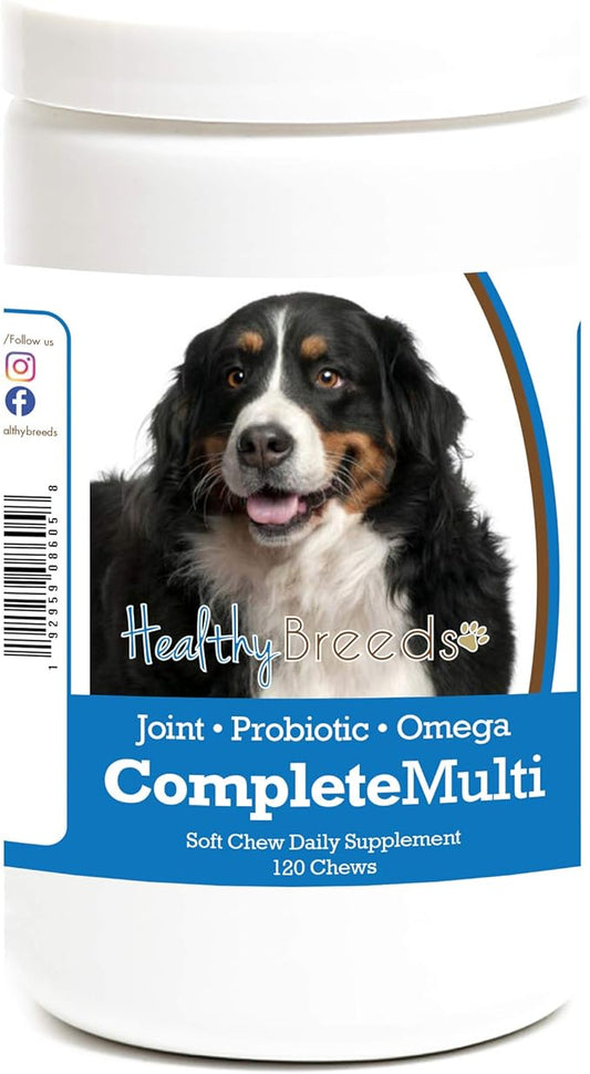 Healthy Breeds Bernese Mountain Dog All in One Multivitamin Soft Chew 120 Count