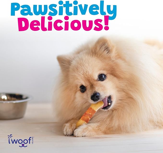 5" Coconut Dog Chews - Premium, All Natural Coconut Dog Treats - Healthy Puppy Treats & Vitamin Rich Rawhide Free Dog Chews - (Original - 2 Pack)