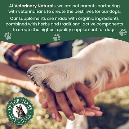 Vet Naturals Hemp & Hips - Dog Joint Supplement Large Breed - Senior Dog Supplements - Glucosamine and Chondroitin Supplement for Large Dog - MSM & USA Grown Hemp Oil (60ct-Rotisserie Chicken)