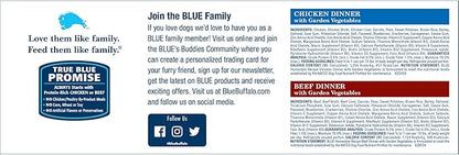 Blue Buffalo Homestyle Recipe Natural Adult Wet Dog Food Variety Pack, Chicken & Beef 12.5-Oz Can (8 Count- 4 Of Each Flavor)