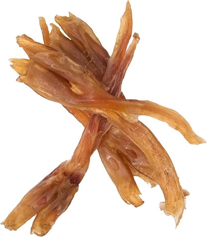 Pupford Beef Tendon Chews for Dogs | Cleans Teeth, Teaches Proper Chewing & Contains Glucosamine to Help Joints | Extra Thick, Long-Lasting, Natural Ingredients, Low Calorie (Standard, 4 Count)