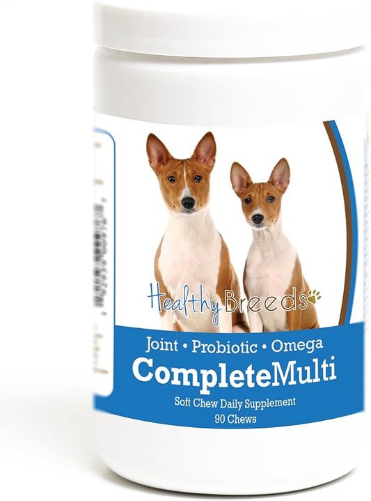 Healthy Breeds Basenji All in One Multivitamin Soft Chew 90 Count