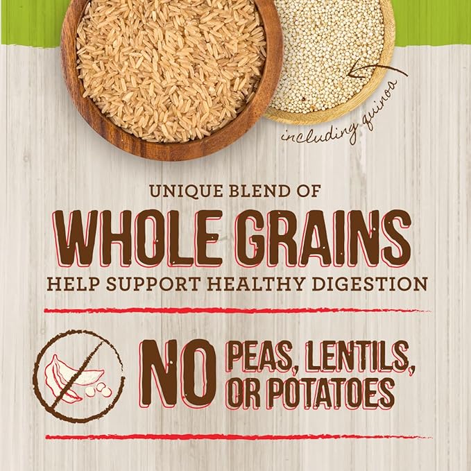 Merrick Classic Healthy Grains Dry Dog Food Real Lamb + Brown Rice Recipe with Ancient Grains - 4 lb. Bag